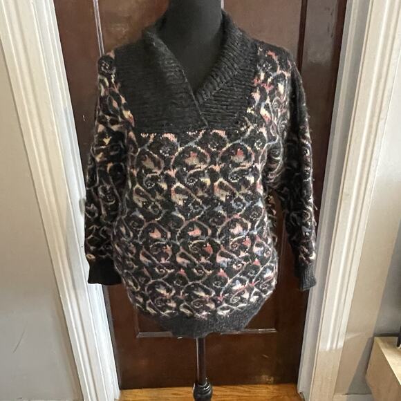 Lucy Wilmot Sweaters - Vintage 1980s Lucy Wilmot England 100% Wool Pullover Sweater Womens Small